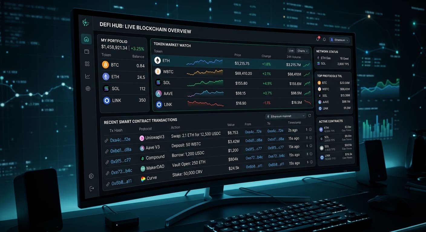 Blockchain DeFi Platform